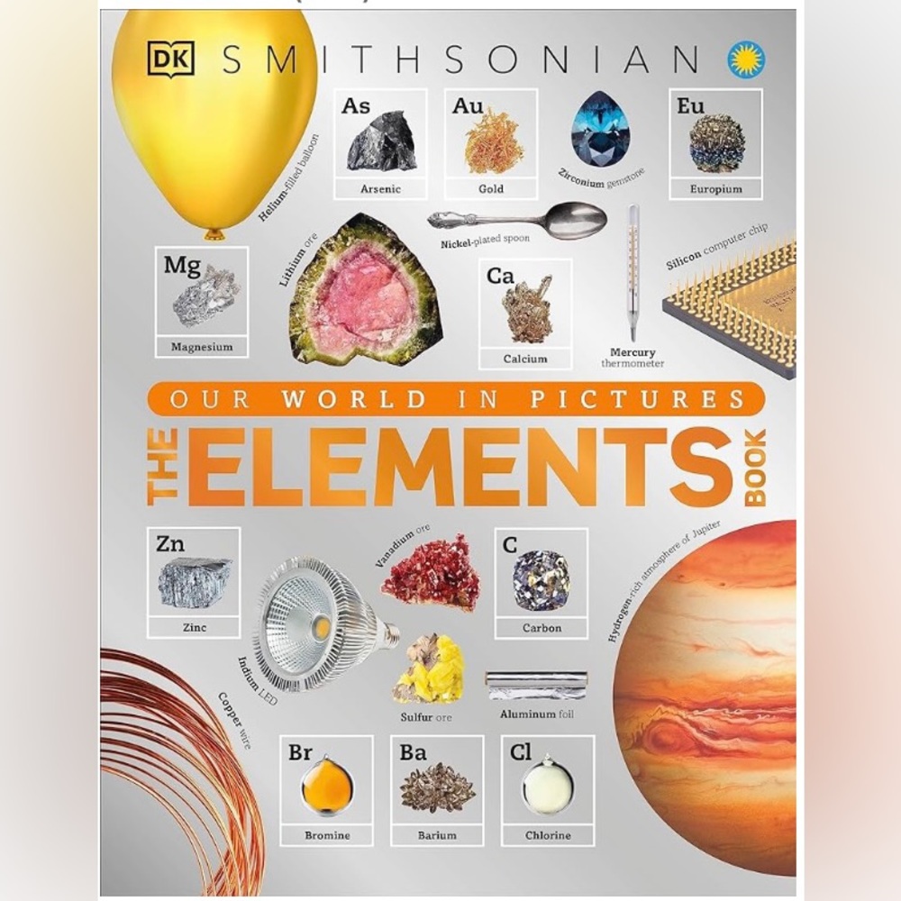 Smithsonian The Elements Hard Cover Book in Good Condition.Academia